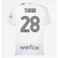 Dres AC Milan Malick Thiaw #28 Gostujuci 2023-24 Kratak Rukav